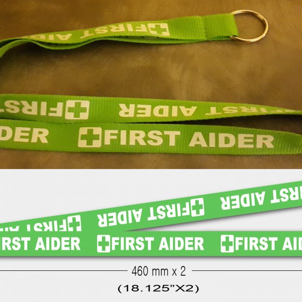 first 1st aid lanyard